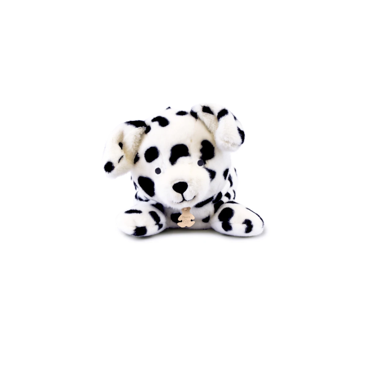 DOUDOU ET COMPAGNIE DOUDOU obciążeniowy pluszowy pies dalmatyńczyk Les P'tits Relax Histoire d'Ours 30 cm biały