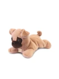 DOUDOU ET COMPAGNIE DOUDOU obciążeniowy pluszowy pies mops Les P'tits Relax Histoire d'Ours 30 cm biały