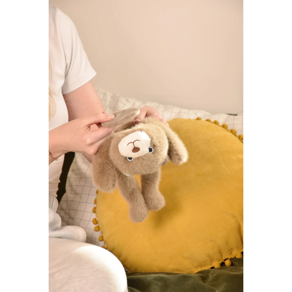 DOUDOU ET COMPAGNIE DOUDOU przytulanka magnetyczna Podcoll Miś Histoire d'Ours 30 cm brązowy