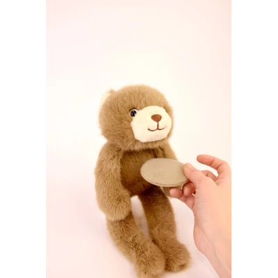 DOUDOU ET COMPAGNIE DOUDOU przytulanka magnetyczna Podcoll Miś Histoire d'Ours 30 cm brązowy