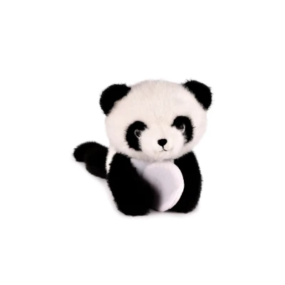 DOUDOU ET COMPAGNIE DOUDOU przytulanka magnetyczna Podcoll Panda Histoire d'Ours 30 cm czarno-biały