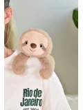 DOUDOU ET COMPAGNIE DOUDOU przytulanka magnetyczna Podcoll Leniwiec Histoire d'Ours 30 cm beżowy