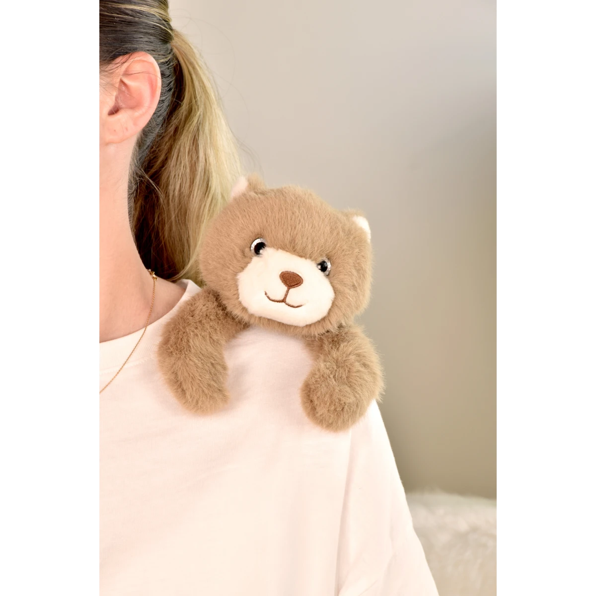 DOUDOU ET COMPAGNIE DOUDOU przytulanka magnetyczna Podcoll Miś Histoire d'Ours 30 cm brązowy
