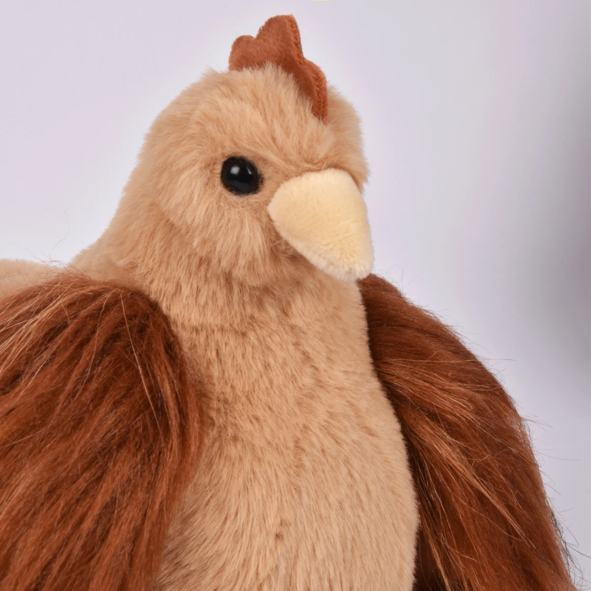DOUDOU ET COMPAGNIE DOUDOU przytulanka kurka Poulette Histoire d'Ours 20 cm rudowłosa