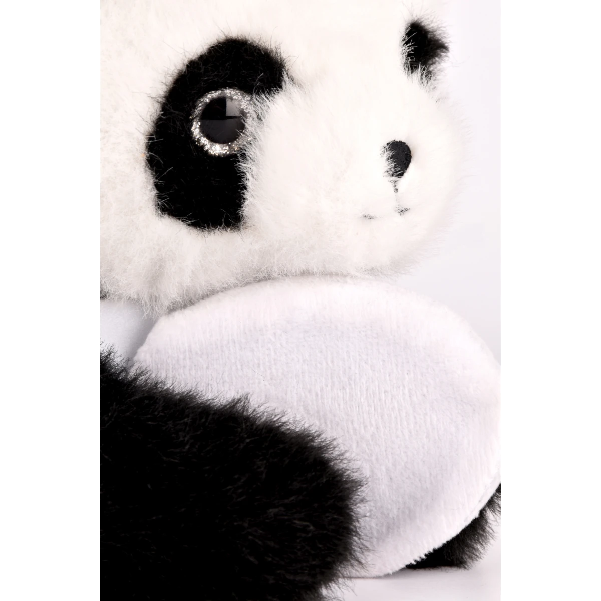 DOUDOU ET COMPAGNIE DOUDOU przytulanka magnetyczna Podcoll Panda Histoire d'Ours 30 cm czarno-biały