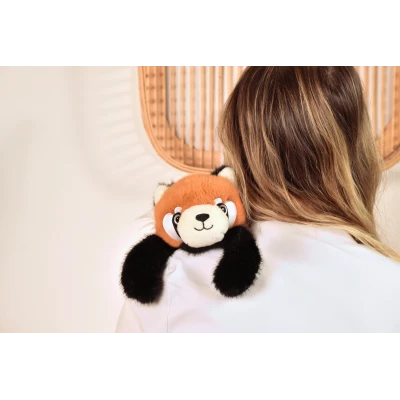 DOUDOU ET COMPAGNIE DOUDOU przytulanka magnetyczna Podcoll Panda ruda Histoire d'Ours 30 cm rudy