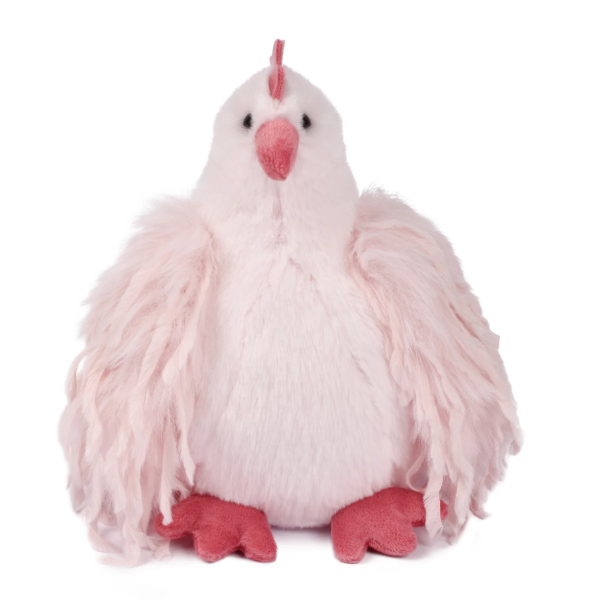 DOUDOU ET COMPAGNIE DOUDOU przytulanka kurka Poulette Rose Lady Histoire d'Ours 20 cm różowa