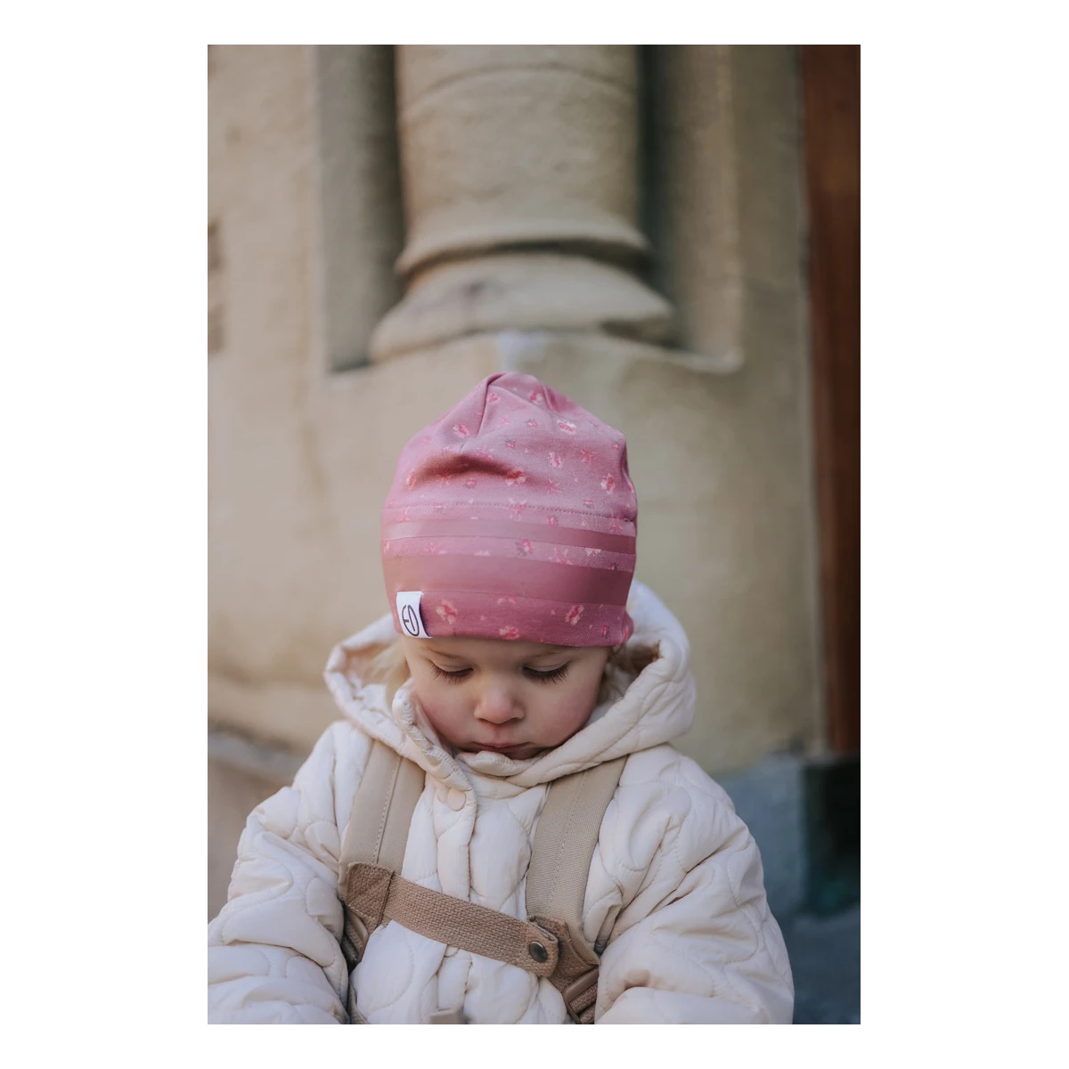 ELODIE DETAILS czapka zimowa Winter Beanie Pink Petit River Rose 3-100 lat