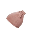 ELODIE DETAILS czapka zimowa Furry Knit Beanie Rosy Bow 6-12 m-cy