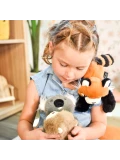DOUDOU ET COMPAGNIE DOUDOU przytulanka magnetyczna Podcoll Panda ruda Histoire d'Ours 30 cm rudy