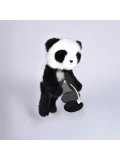 DOUDOU ET COMPAGNIE DOUDOU przytulanka magnetyczna Podcoll Panda Histoire d'Ours 30 cm czarno-biały