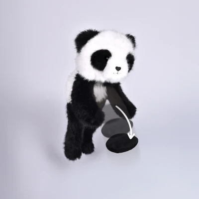 DOUDOU ET COMPAGNIE DOUDOU przytulanka magnetyczna Podcoll Panda Histoire d'Ours 30 cm czarno-biały
