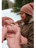 ELODIE DETAILS czapka zimowa Furry Knit Beanie Rosy Bow 2-3 lata