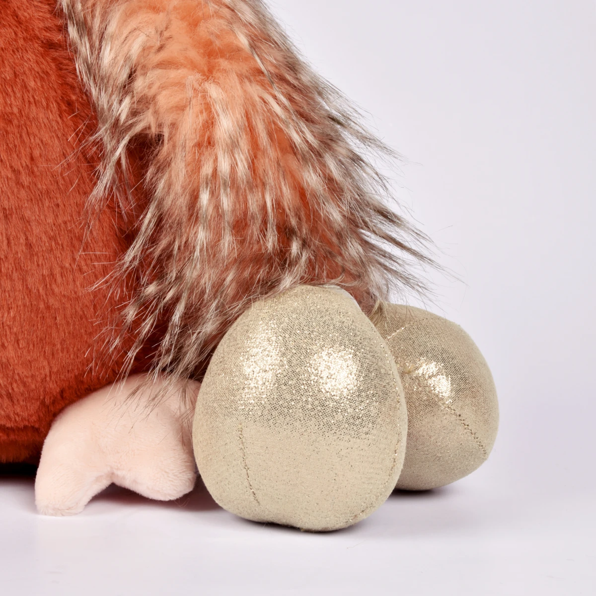 DOUDOU ET COMPAGNIE DOUDOU przytulanka kurka Poulette ze złotymi jajkami Histoire d'Ours 28 cm