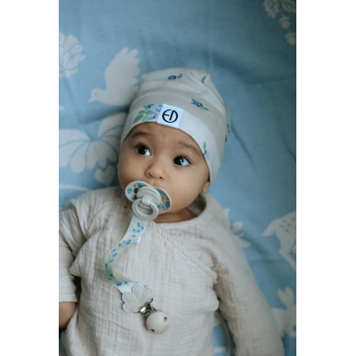 ELODIE DETAILS czapka zimowa Winter Beanie Blueberry Bliss 0-6 m-cy