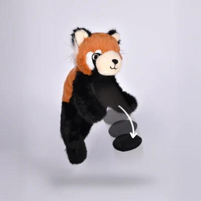 DOUDOU ET COMPAGNIE DOUDOU przytulanka magnetyczna Podcoll Panda ruda Histoire d'Ours 30 cm rudy