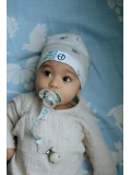 ELODIE DETAILS czapka zimowa Winter Beanie Blueberry Bliss 2-3 lata