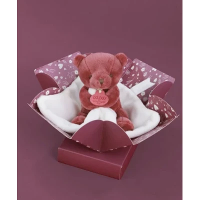 DOUDOU ET COMPAGNIE DOUDOU miś z kocykiem Mój Mały Miś  8 szt. ZESTAW