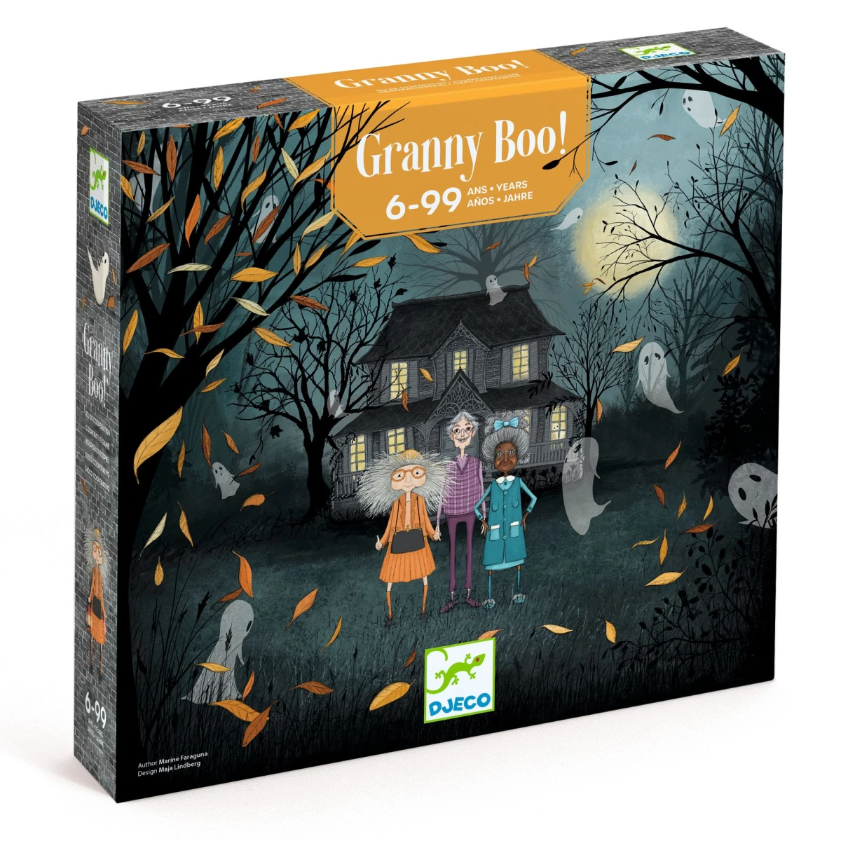 DJECO Gra kooperacyjna GRANNY BOO!