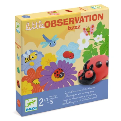 DJECO Gra planszowa LITTLE OBSERVATION Bzzz