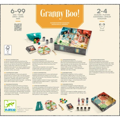 DJECO Gra kooperacyjna GRANNY BOO!