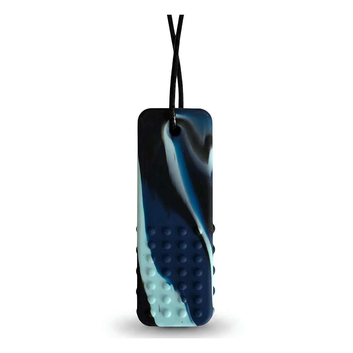 JELLYSTONE DESIGNS Jellystone Gryzak terapeutyczny FIRM antystresowy naszyjnik–BLOCK PENDANT MARINE