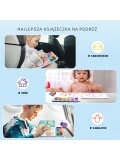 Jarmelo Finger Painting Forest — kreatywna książeczka do malowania palcami motyw leśny 12 gąbek