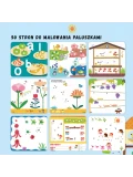Jarmelo Finger Painting Forest — kreatywna książeczka do malowania palcami motyw leśny 12 gąbek