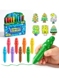 Jarmelo Leśne duszki Jumbo Crayons — wzmocnione grube kredki z wosku pszczelego 8 kolorów 1+