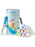 Jarmelo Ultra Silky Crayon Kredki żelowe wykręcane zmywalne 12 kol. w etui z paskiem