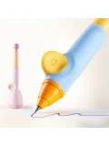 Jarmelo Ołówek Automatyczny WOW Grip 2mm Różowy – ergonomiczny uchwyt temperówka wkłady grafitowe 12 szt. HB gumka etui