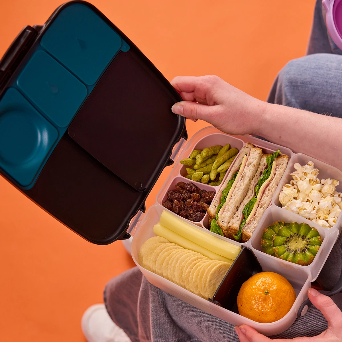 B.BOX Silikonowy wkład do lunchboxa z dodatkowymi przegródkami Berry