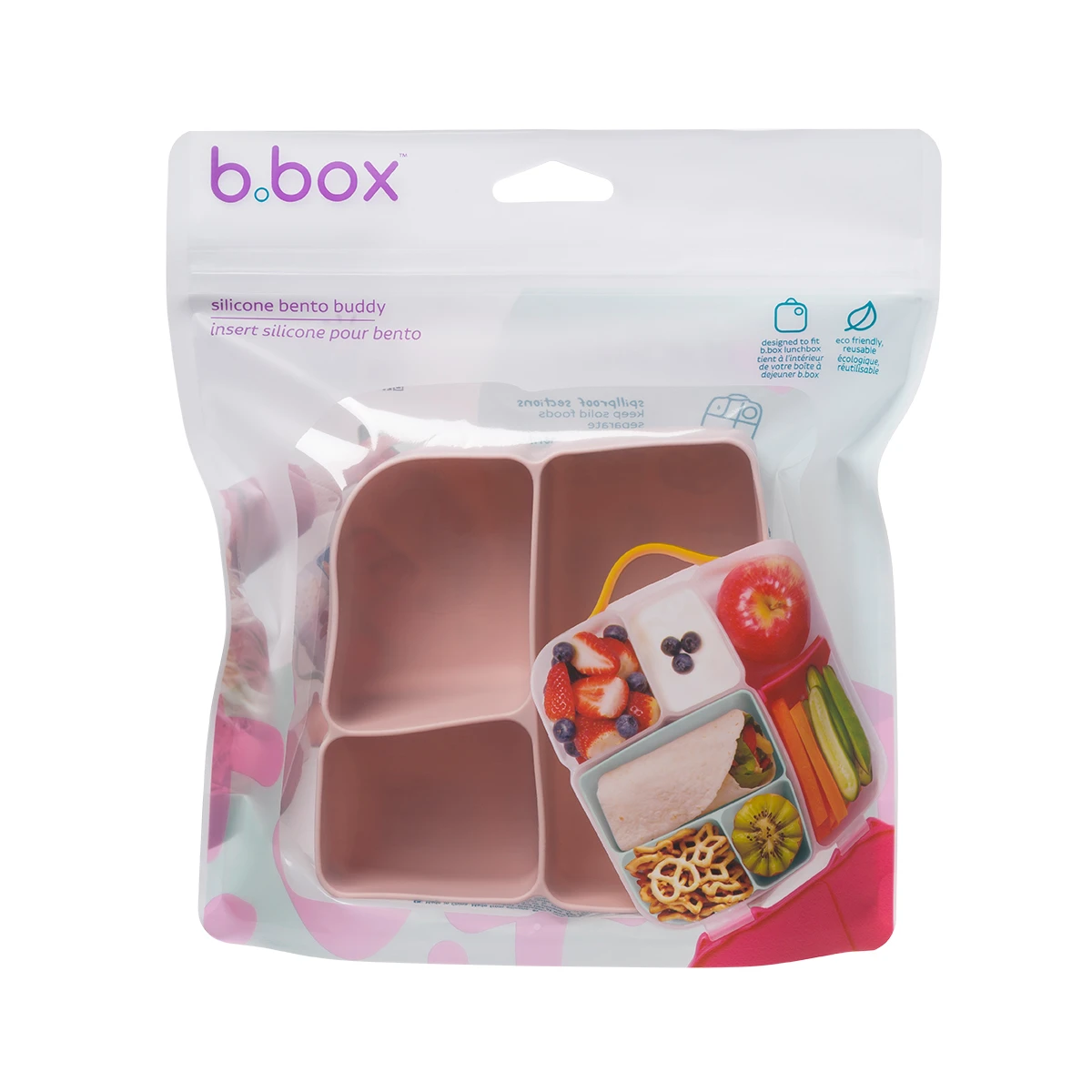 B.BOX Silikonowy wkład do lunchboxa z dodatkowymi przegródkami Berry