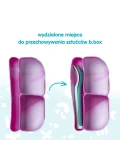 B.BOX Silikonowy wkład do mini lunchboxa z przegrodą na sztućce Berry