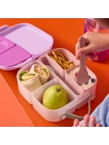 B.BOX Silikonowy wkład do mini lunchboxa z przegrodą na sztućce Berry