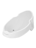 Shnuggle Leżaczek do Kąpieli Noworodka White Grey