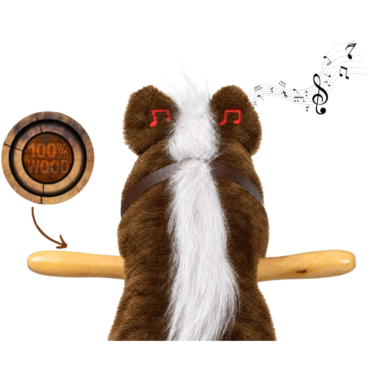 Milly Mally Koń Teddy Dark Brown
