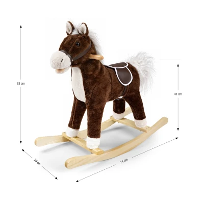 Milly Mally Koń Teddy Dark Brown