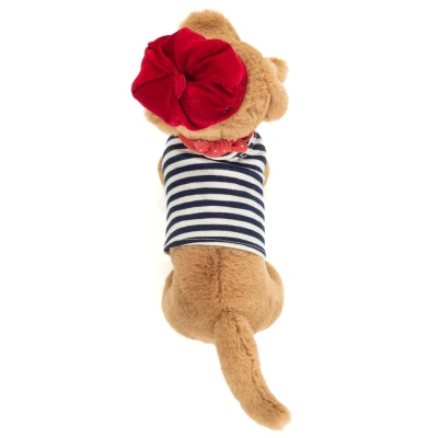 TEDDY HERMANN Maskotka Jamnik Claude 26 cm z czapeczką