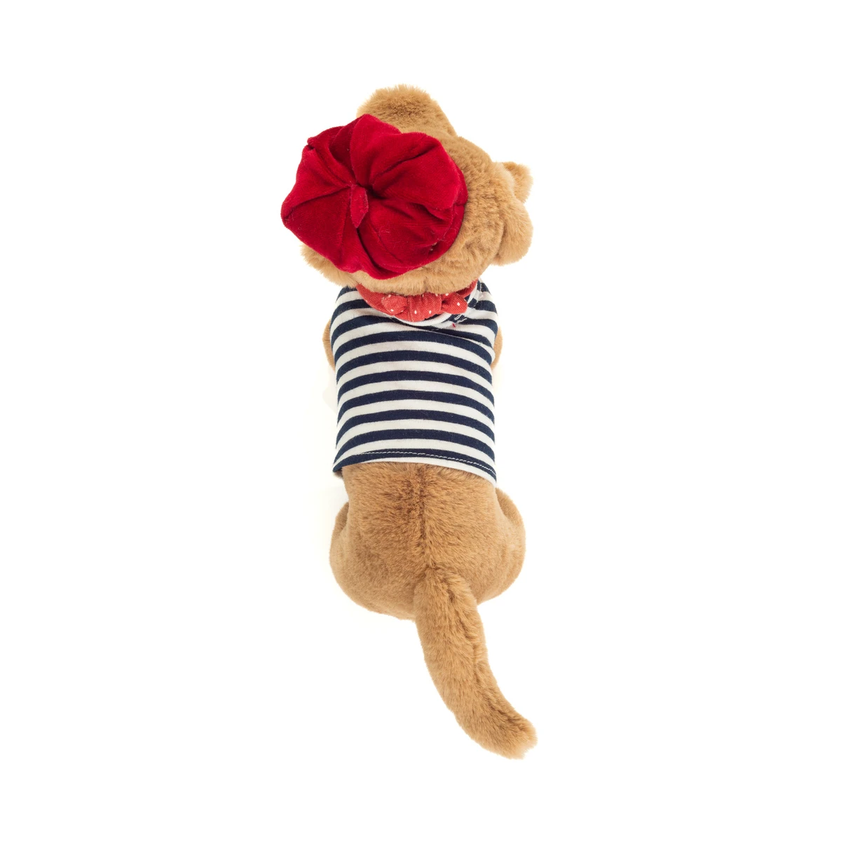 TEDDY HERMANN Maskotka Jamnik Claude 26 cm z czapeczką