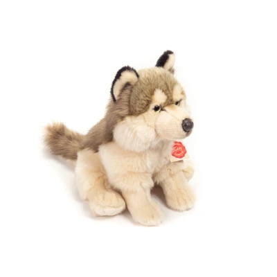 TEDDY HERMANN Maskotka Wilk siedzący 29 cm