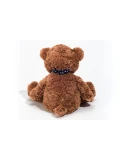 TEDDY HERMANN Maskotka miś pluszowy 38 cm z bandaną w gwiazdki brązowy