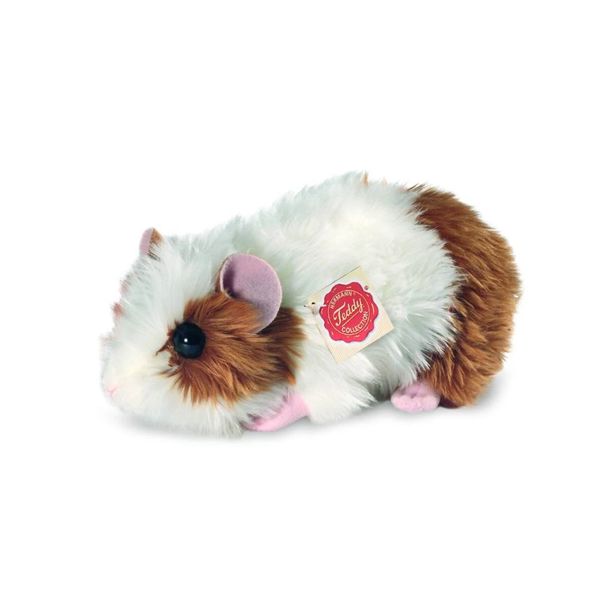 TEDDY HERMANN Świnka morska złoto-biała 18 cm maskotka dla dzieci