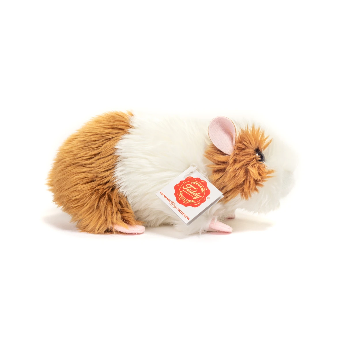 TEDDY HERMANN Świnka morska złoto-biała 18 cm maskotka dla dzieci