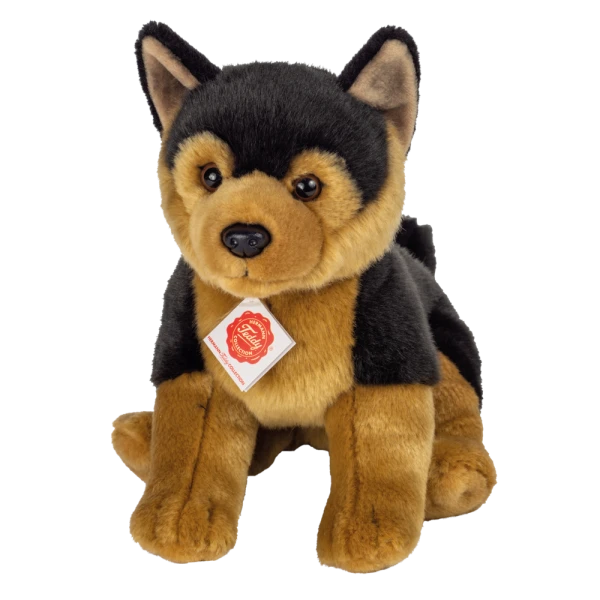 TEDDY HERMANN Maskotka Szczeniak Owczarek Niemiecki siedzący 30 cm