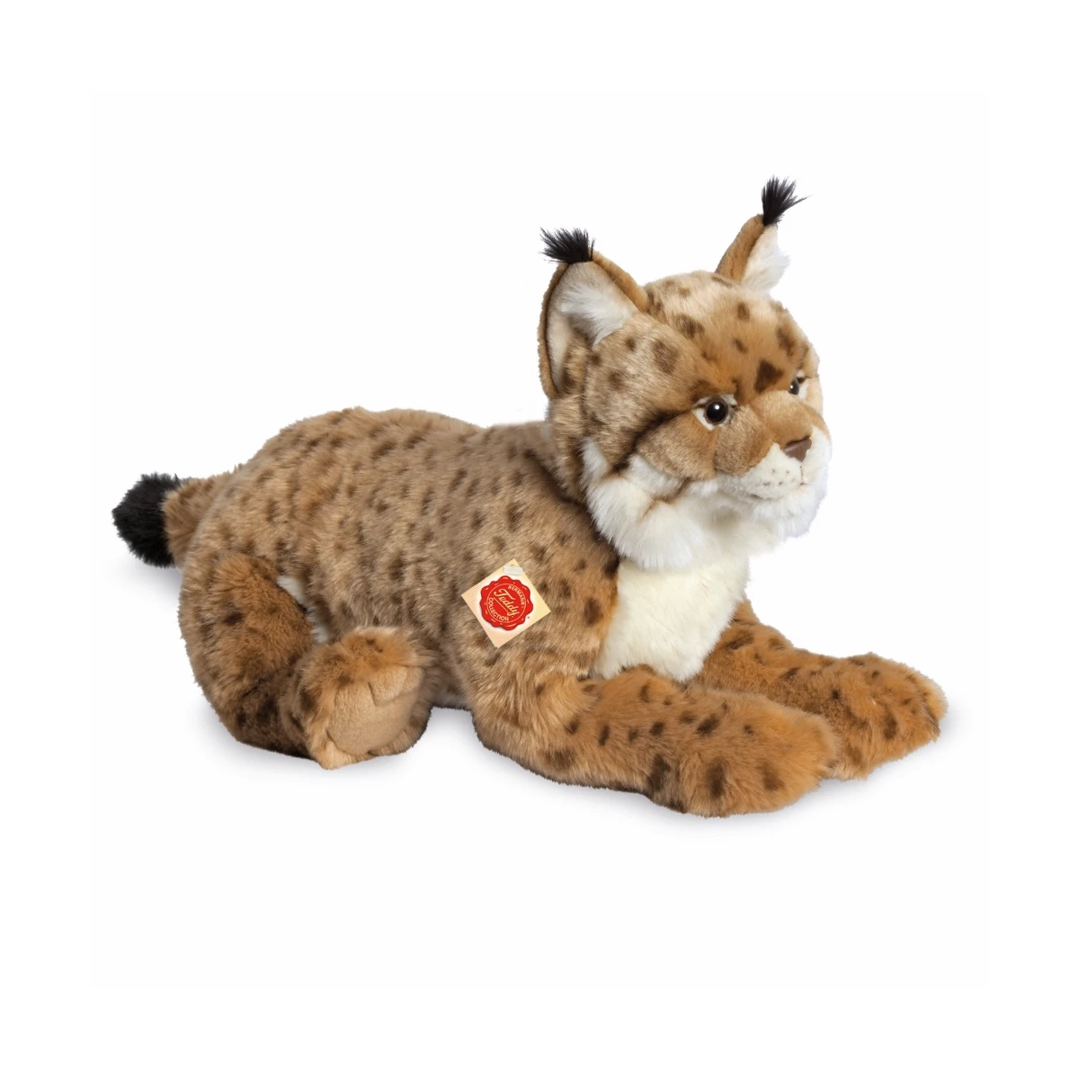 TEDDY HERMANN Maskotka Ryś leżący 45 cm