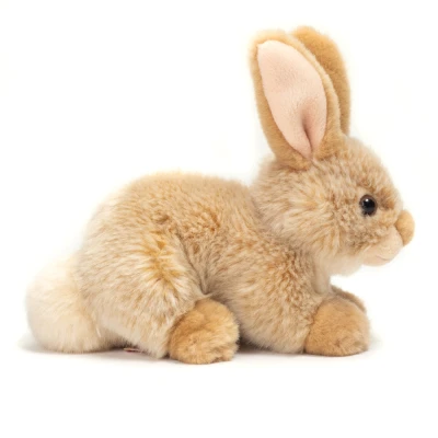 TEDDY HERMANN Królik beżowy siedzący 18 cm maskotka dla dzieci