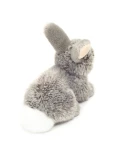 TEDDY HERMANN Królik szary siedzący 18 cm maskotka dla dzieci