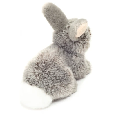 TEDDY HERMANN Królik szary siedzący 18 cm maskotka dla dzieci