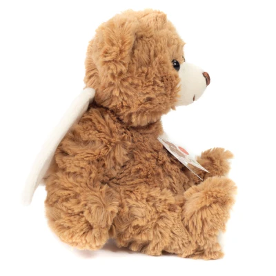 TEDDY HERMANN Maskotka miś pluszowy Anioł Stróż 20 cm z anielskimi skrzydłami